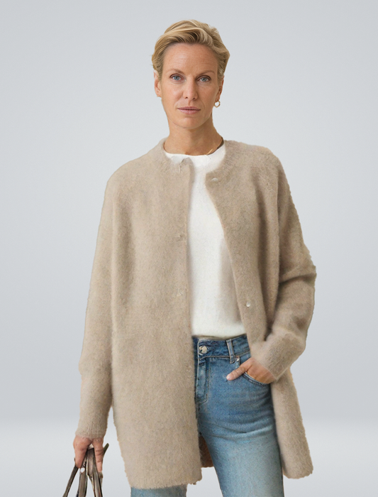 Penny | Women's Elegant Button-Up Knitted Cardigan