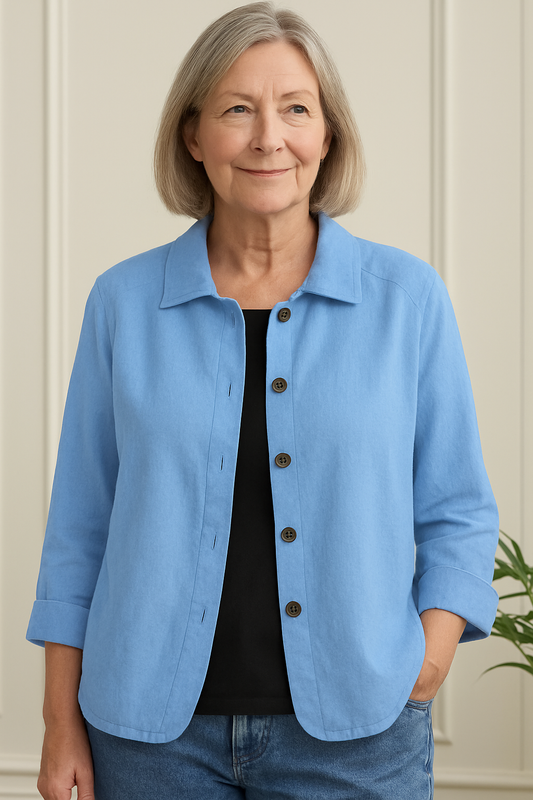 Amelie | Women's Lighweight Transitional Buttoned jacket