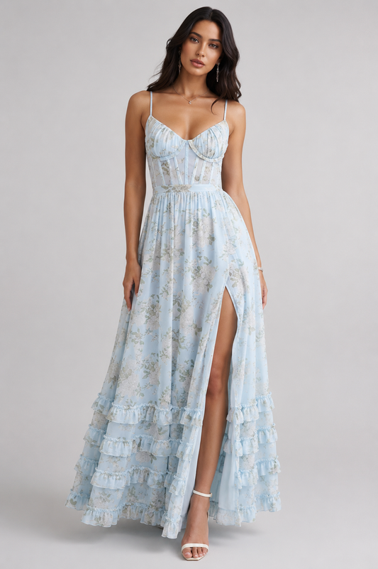 Abigail | Women's Romantic Floral Maxi Dress
