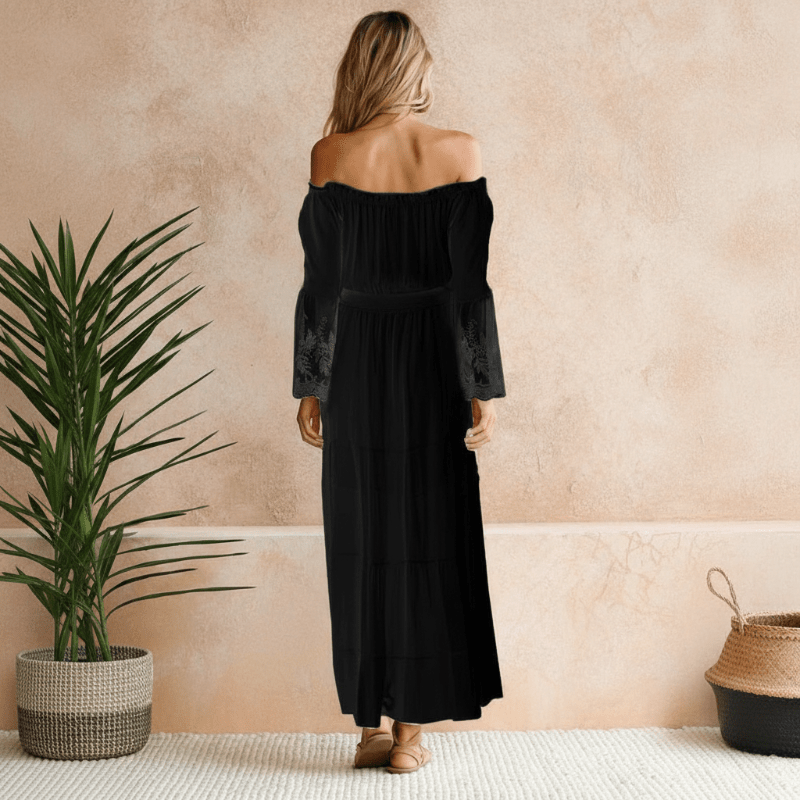 Amelie | Women's Elegant Off-Shoulder Summer Dress