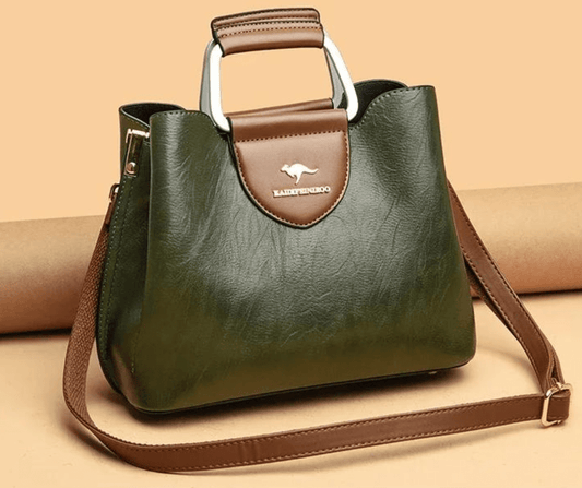 Elizabeth | Women's Structured Leather Shoulder Bag