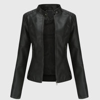 Esme | Women's Casual Leather Biker Jacket