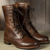 Alice | Women's Casual Lace Up Leather Boots