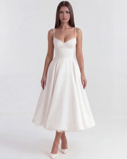 Julie | Women's Elegant A-line Maxi Dress