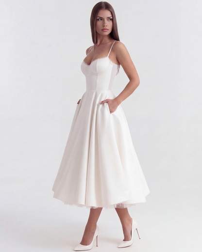 Julie | Women's Elegant A-line Maxi Dress