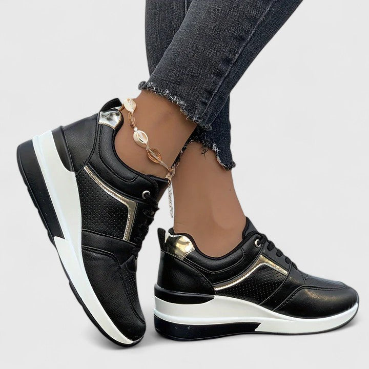 Emma | Women's Lace-Up Orthopedic Platform Sneakers