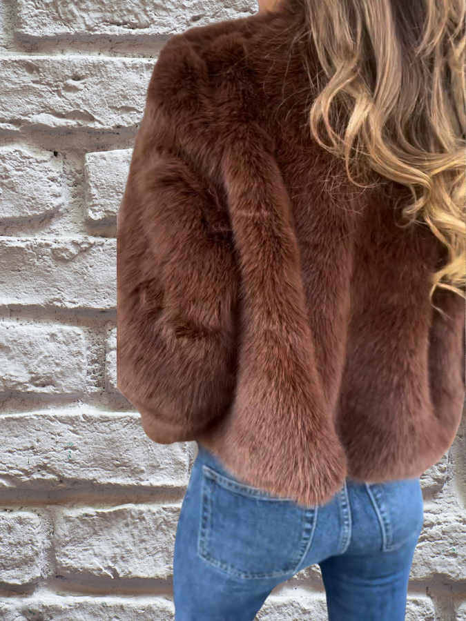 Sienna | Women's Plush Zip-Up Fall Jacket