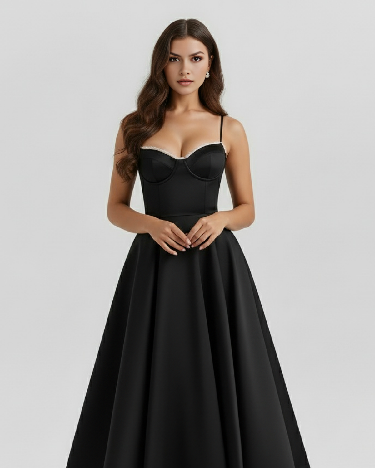 Julie | Women's Elegant A-line Maxi Dress