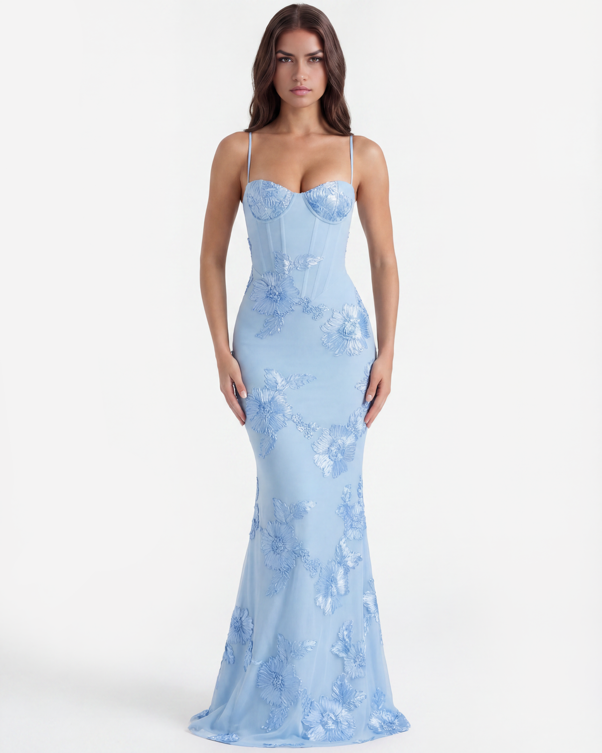 Wendy | Women's Embroided Formal Wedding Guest Dress