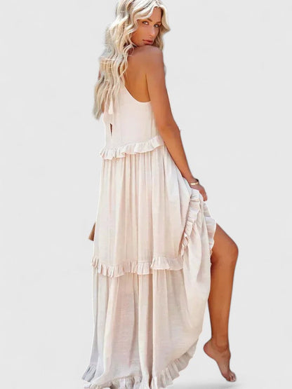 Matilda | Women's Elegant Draped Maxi Dress