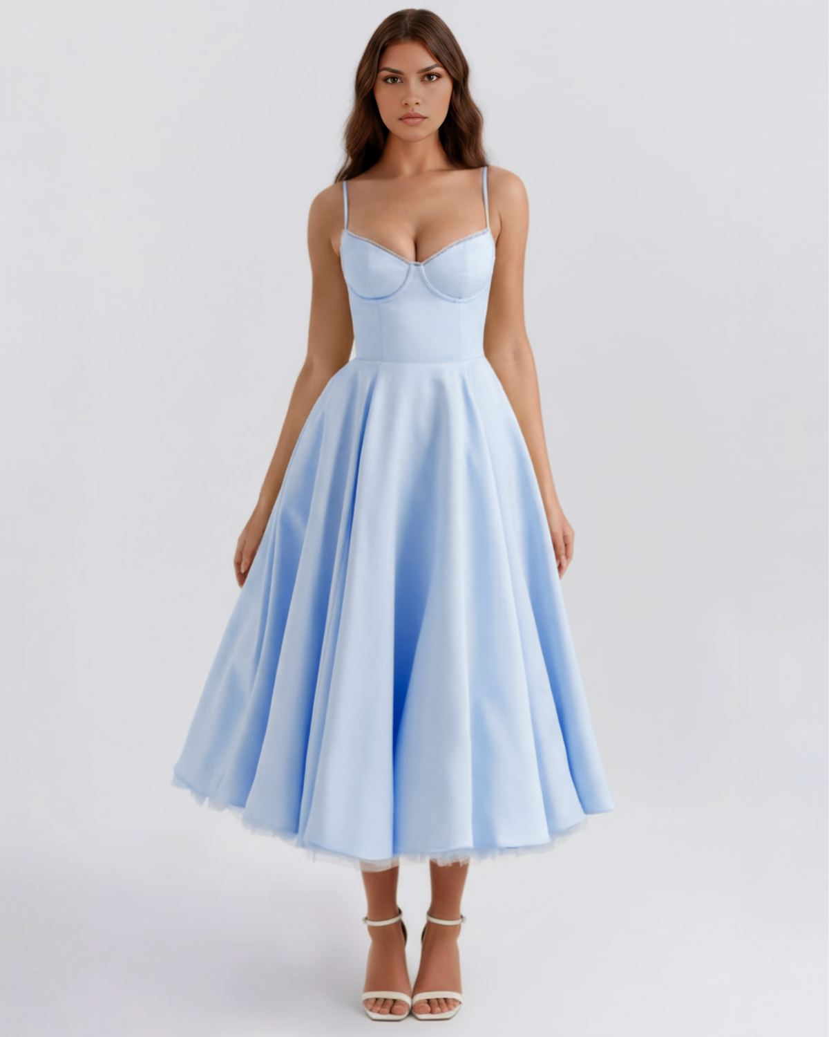 Julie | Women's Elegant A-line Maxi Dress