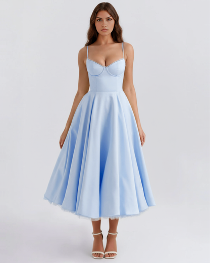 Julie | Women's Elegant A-line Maxi Dress