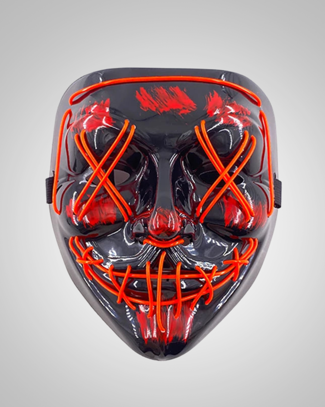 Roy | Halloween LED Purge Mask with Neon Glow