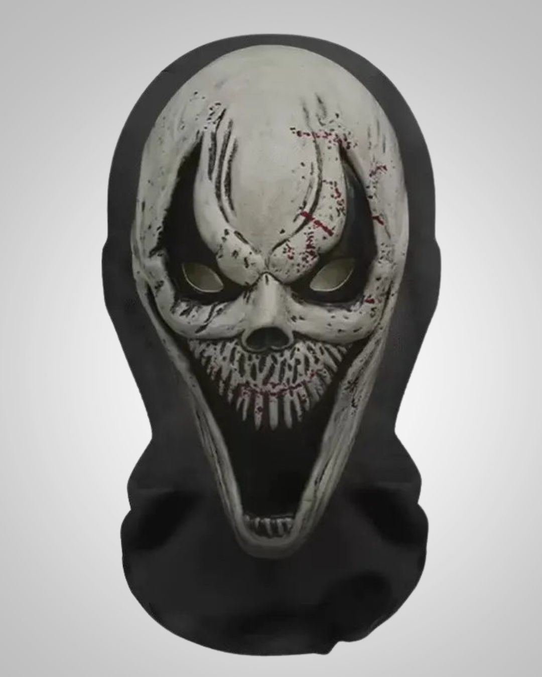 Kai | Halloween 3D Ghost Face with Mesh and Elastic Fit Mask