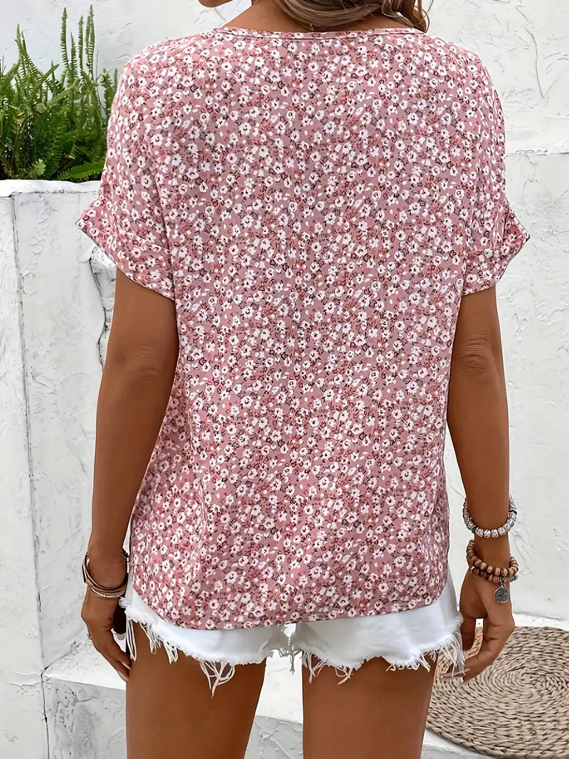 Mandy | Women’s Summer Printed Blouse