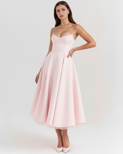 Julie | Women's Elegant A-line Maxi Dress