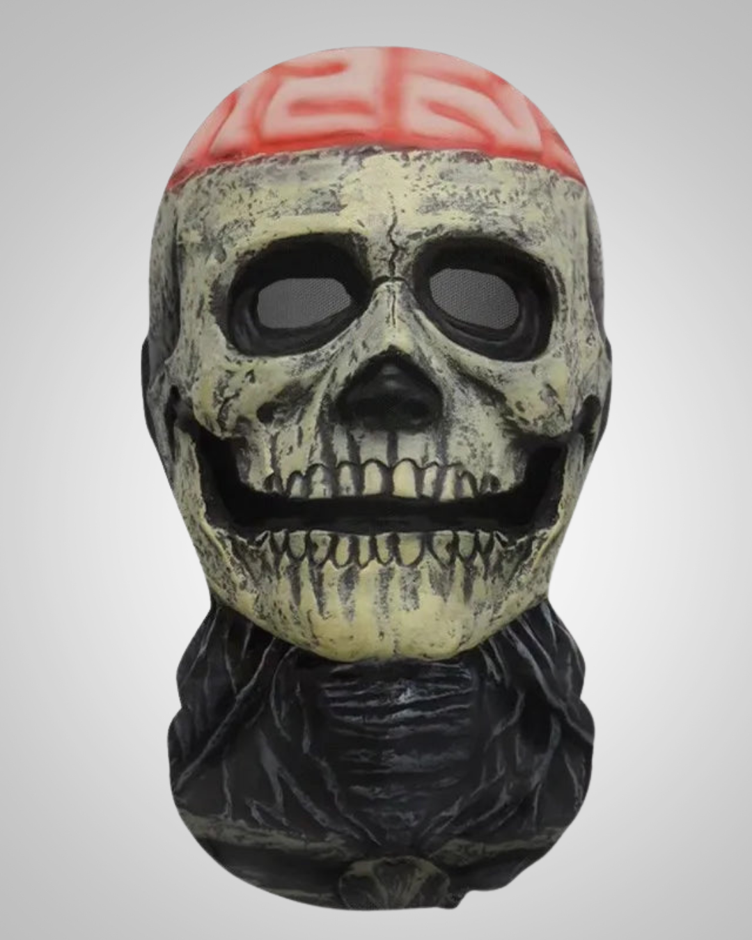 Kai | Halloween 3D Ghost Face with Mesh and Elastic Fit Mask