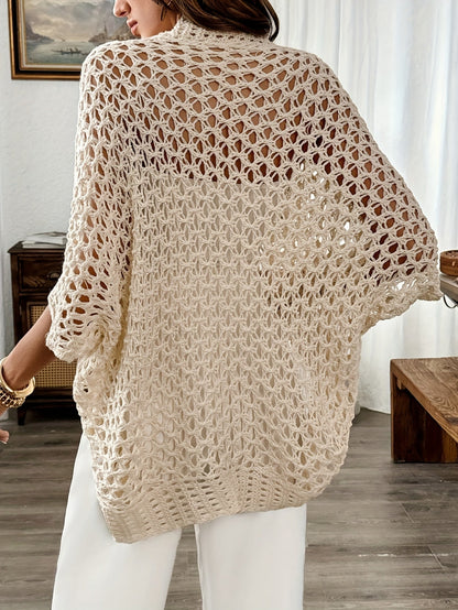 Cecily | Women's Lightweight Open-Front Knitted Cardigan