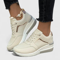Emma | Women's Lace-Up Orthopedic Platform Sneakers
