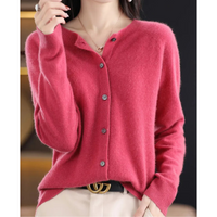 Tilly | Women's Soft Button-Front Winter Cardigan
