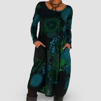 Freya | Women's Casual Printed Maxi Dress
