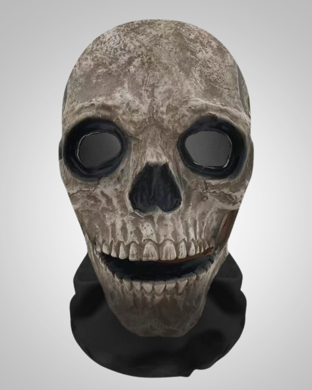 Kai | Halloween 3D Ghost Face with Mesh and Elastic Fit Mask