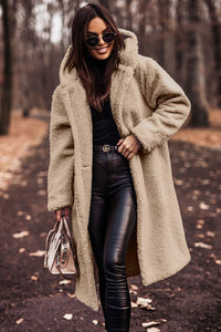 Jessica | Women's Fashionable Hooded Teddy Coat