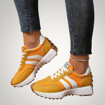 Zara | Women's Retro Lace-Up Athletic Shoes