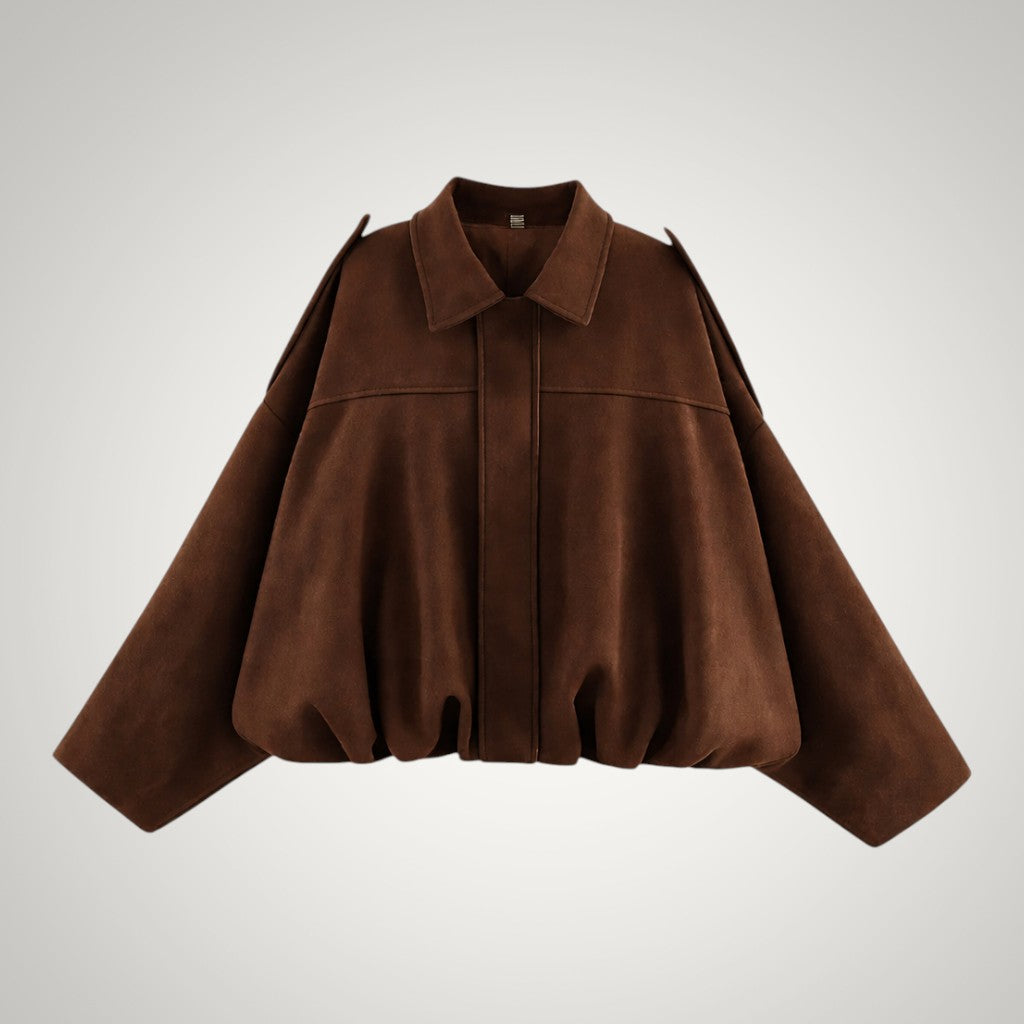 Chloe | Women's Relaxed Collared Coat