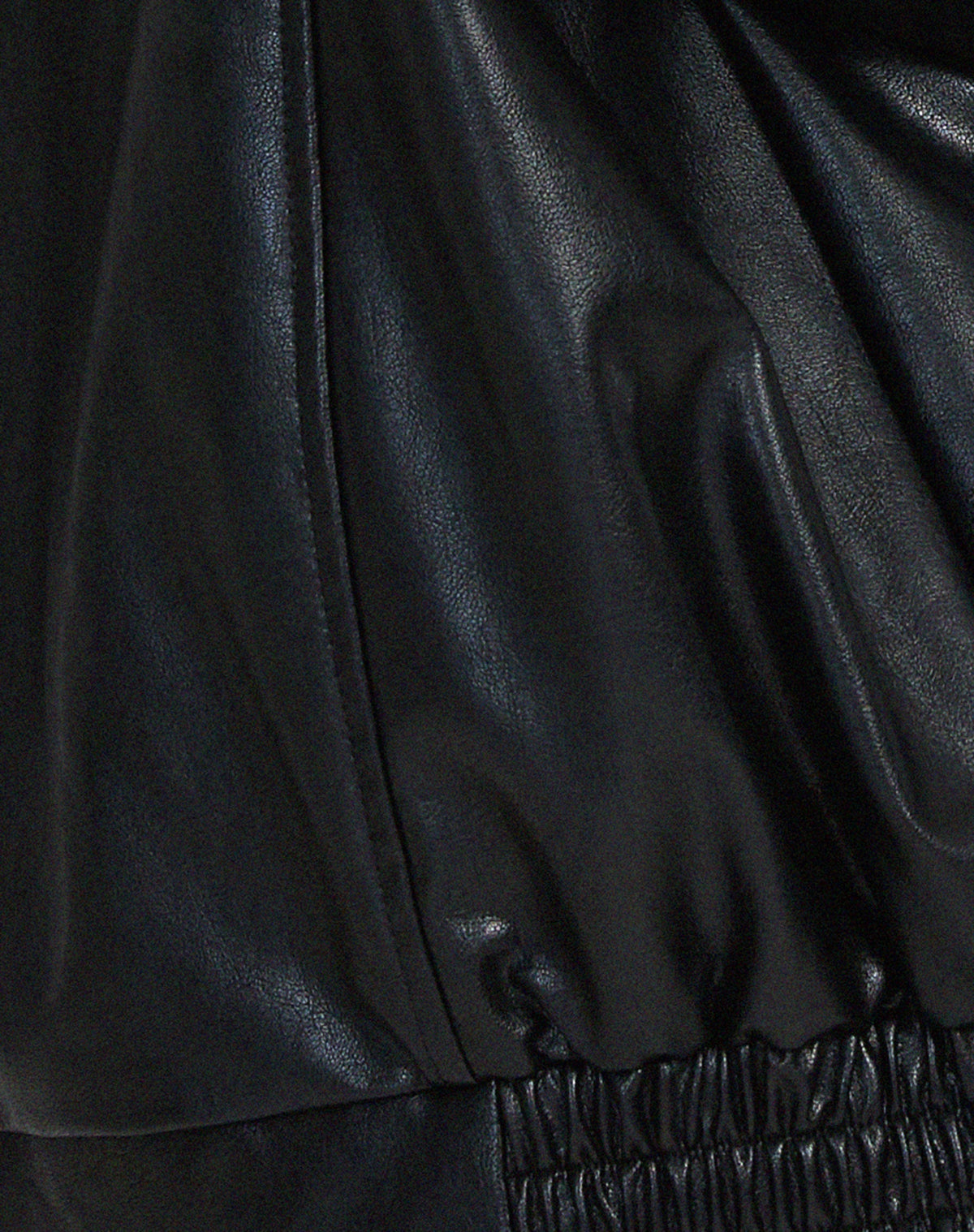 Ruby | Women's Vinage Leather Oversized Jacket