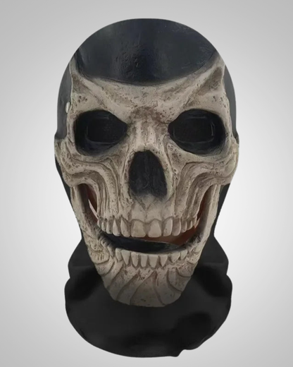 Kai | Halloween 3D Ghost Face with Mesh and Elastic Fit Mask