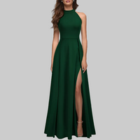 Kate | Women's Formal Side Slit Maxi Dress