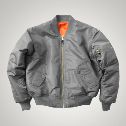 Elspeth | Women's Classic Zip-Up Bomber Jacket