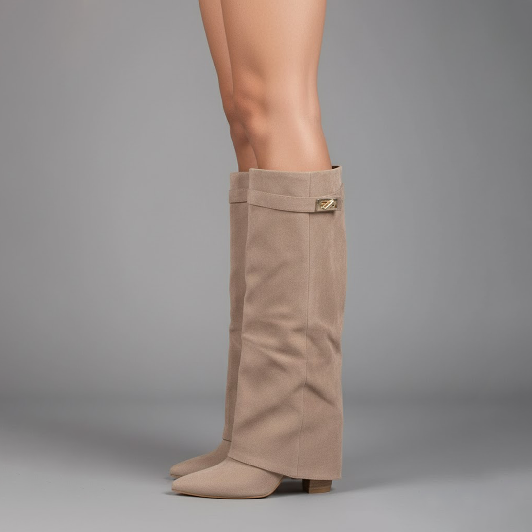 Lola | Women's Casual Knee High Suede Boots