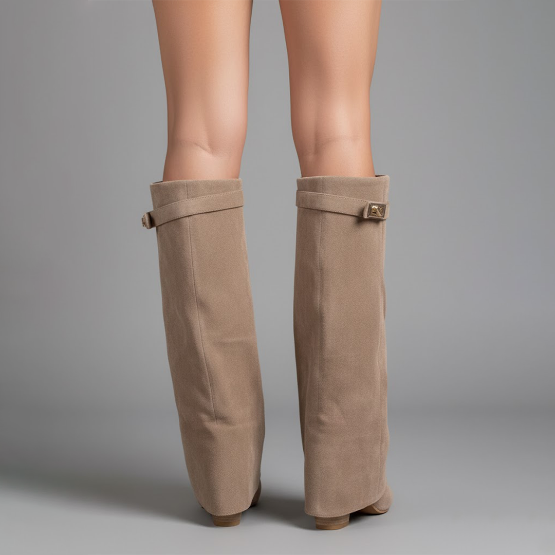 Lola | Women's Casual Knee High Suede Boots