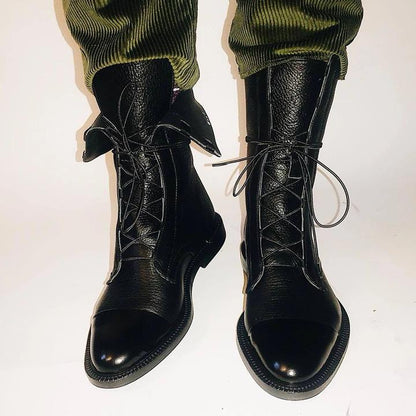 Grace | Women's Lace-Up Orthopedic Leather Boots