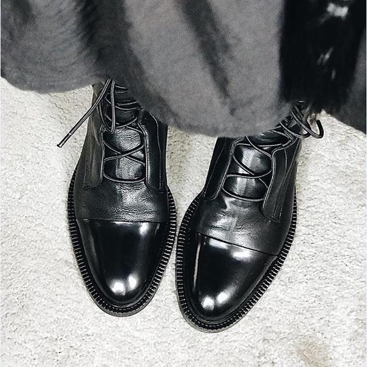 Grace | Women's Lace-Up Orthopedic Leather Boots