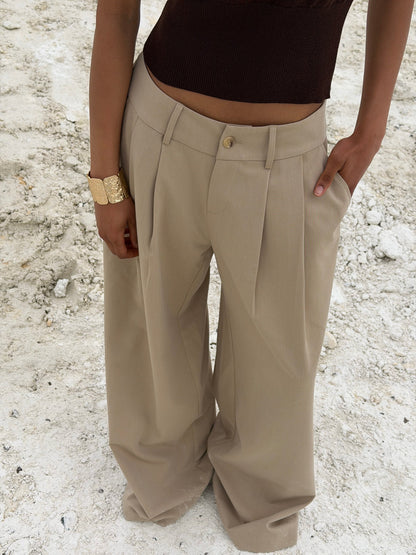 Isla | Women's Tailored High-Waist Wide-Leg Trouser
