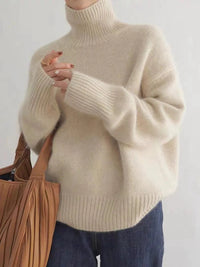 Samantha | Women's Woolmix Knitted Turtleneck Sweater