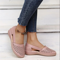 Violet | Women's Casual Perforated Slip-On Shoes
