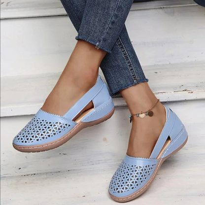 Violet | Women's Casual Perforated Slip-On Shoes