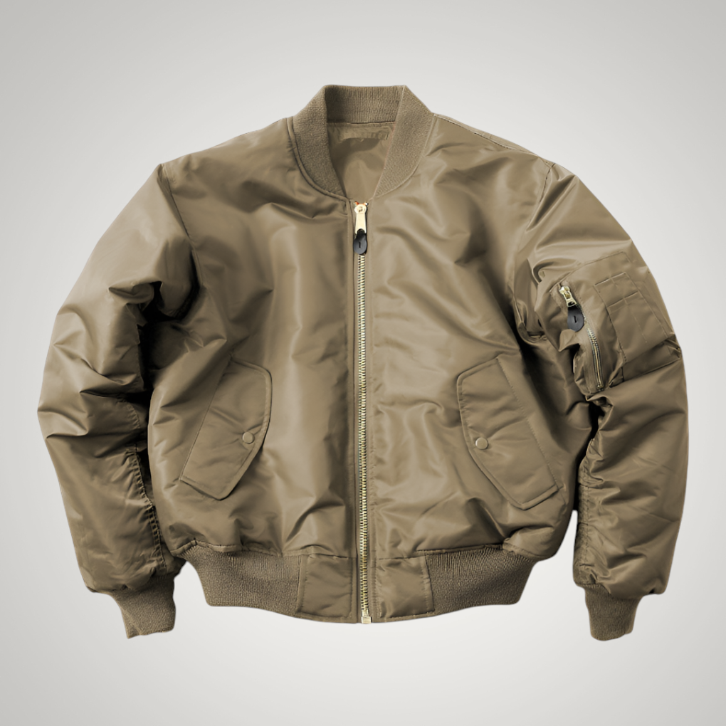 Elspeth | Women's Classic Zip-Up Bomber Jacket