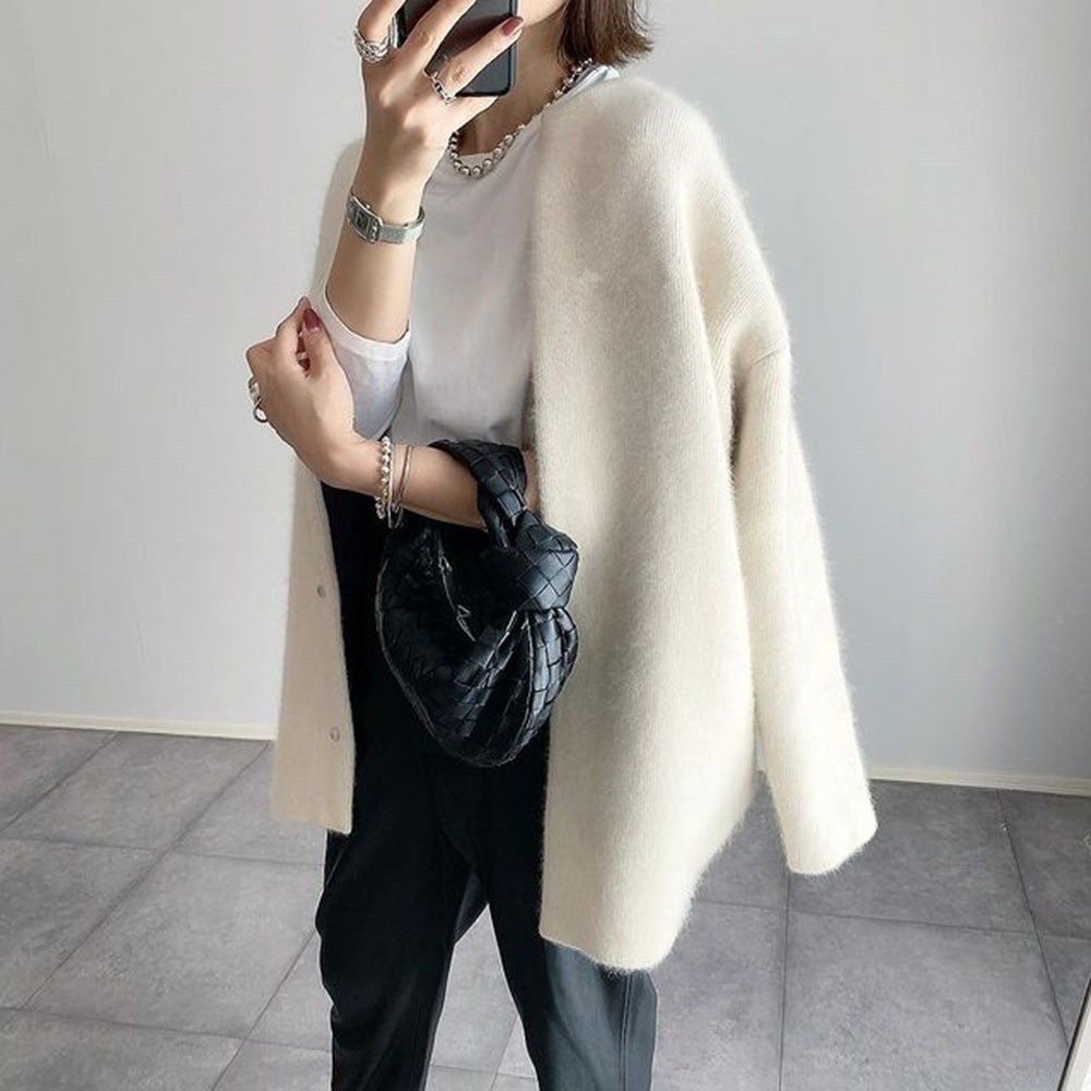 Penny | Women's Elegant Button-Up Knitted Cardigan