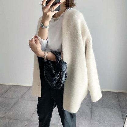Penny | Women's Elegant Button-Up Knitted Cardigan