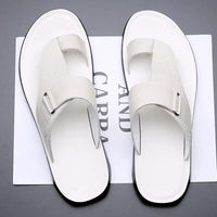 Harry | Men's Casual Leather Thong Sandal Shoes