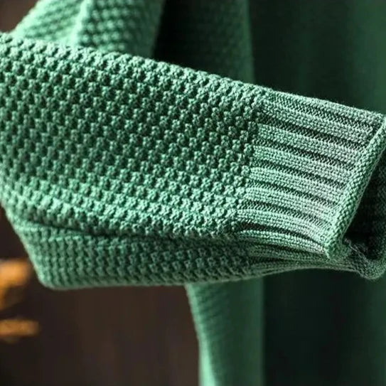 Elspeth | Women's Oversized High Collar Knitted Sweater