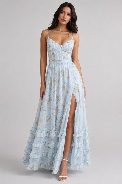 Abigail | Women's Romantic Floral Maxi Dress