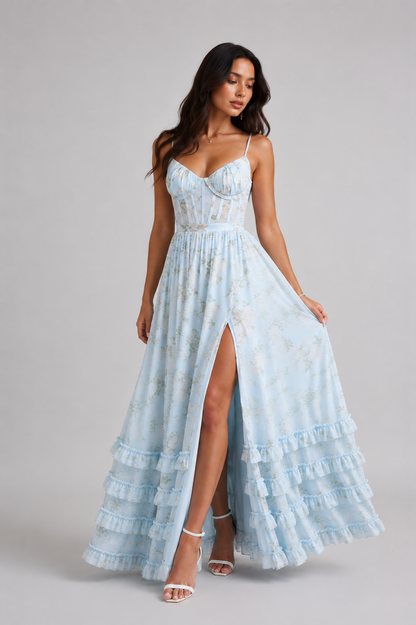 Abigail | Women's Romantic Floral Maxi Dress