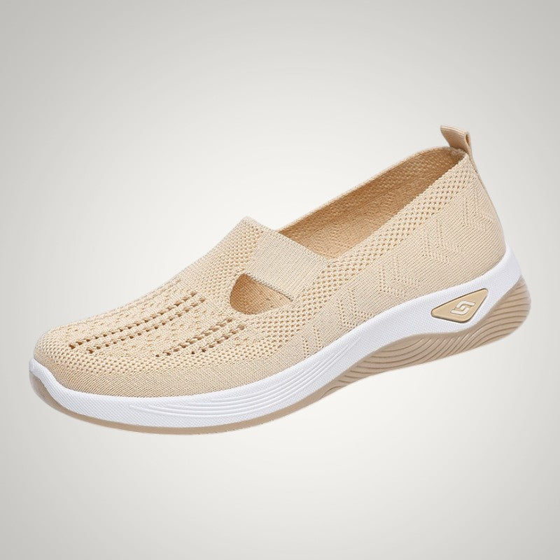Caroline | Women's Breathable Knit Slip On Sneakers