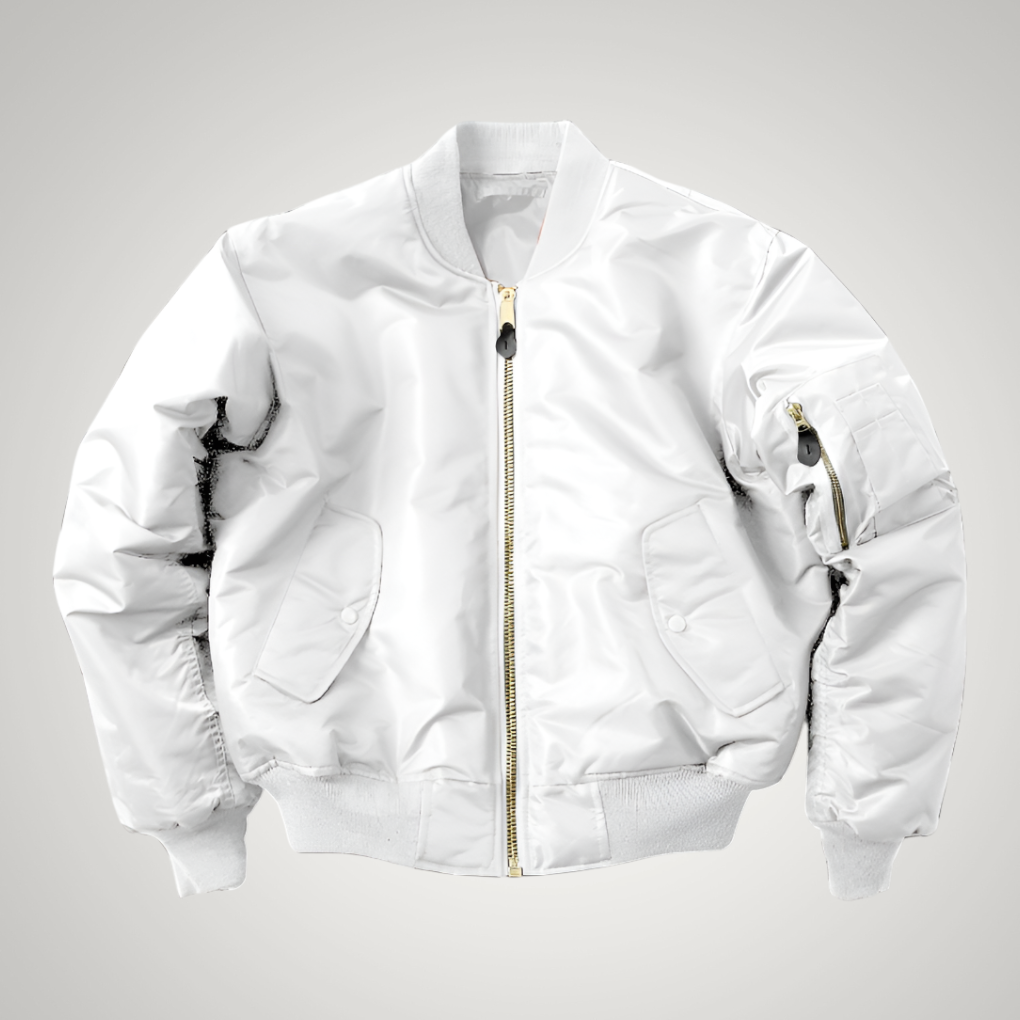Elspeth | Women's Classic Zip-Up Bomber Jacket